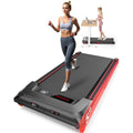 Bestgod Folding Electric Treadmill Walking Pad 8 km/h, 2.5HP, Wide Running Belt 40 cm, Remote Control and LCD Display - Reinforc