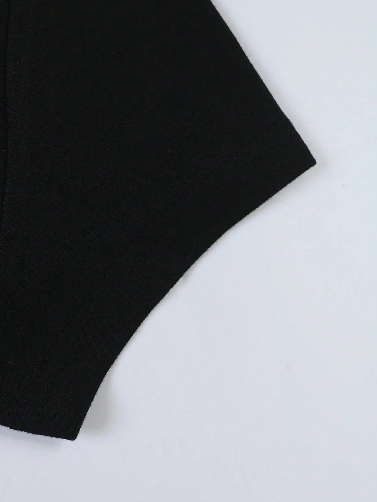 Women's Minimalist Solid Color Crew Neck Short Sleeve T-Shirt - White, Grey, Black