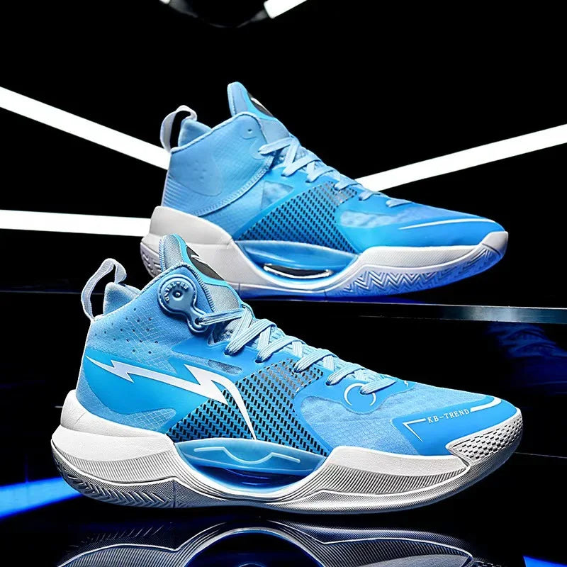 2026 New Fashion Basketball Shoes for Men Women High Top Durable Anti-slip Couple Sneakers Sports Training Casual Shoes