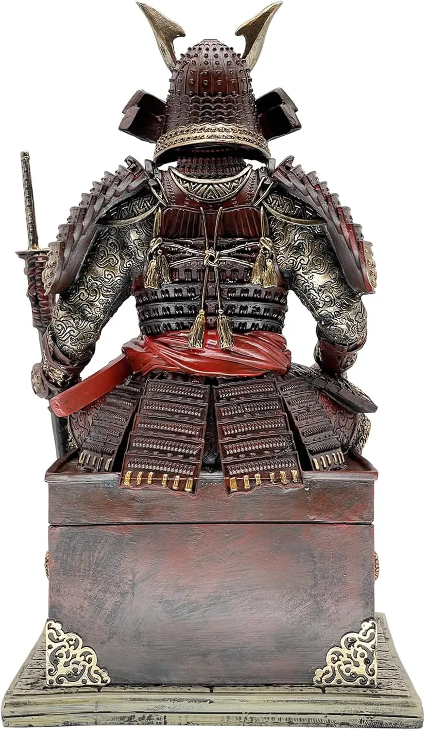Medieval Samurai Undead Warrior Resin Statue Ornament for Home, Office, or Gift
