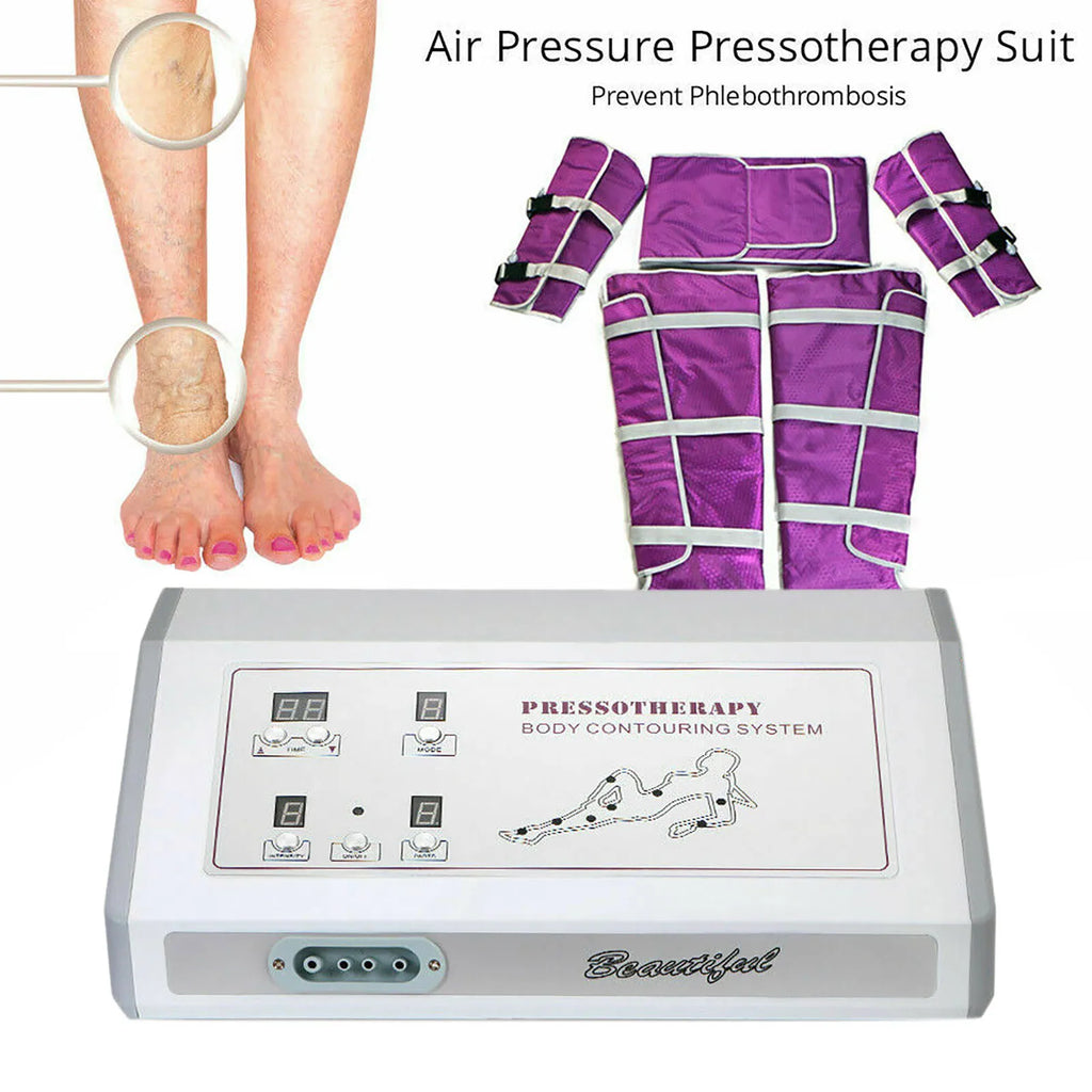 110V Pressotherapy Air Pressure Massage Machine Slimming Suit Body Slimming Massage Massage Multifunctional Body Massager