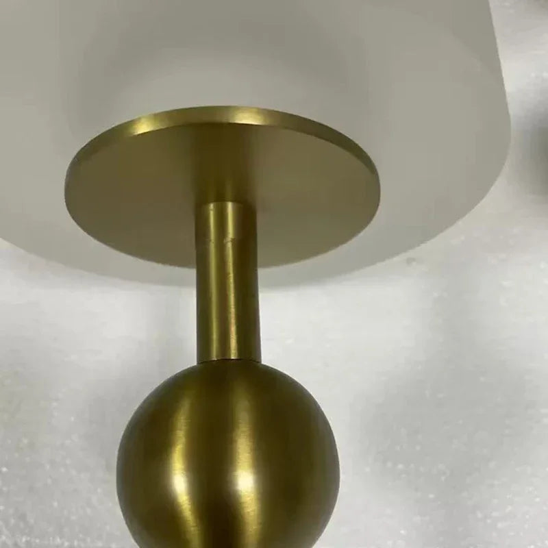 Novelty Brass Wall Light White Acrylic 3 Changeable New Style For Parlor Bathroom Dining Room Bedroom Aisle Dropshipping