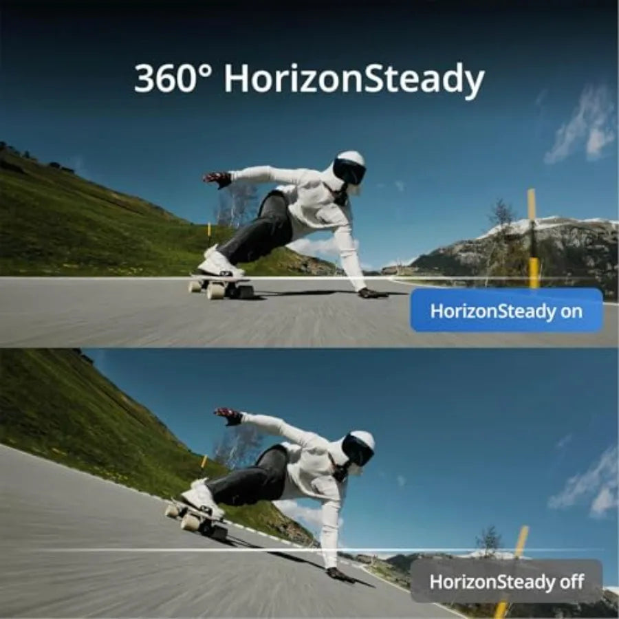 Osmo Action 4 Standard Combo with Multi-accessory in One Kit 4K/120fps UHD Video Waterproof Action Camera with 64G Card and 2 E