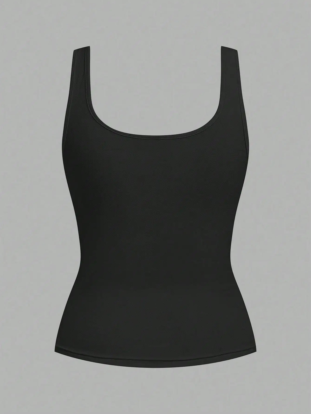 3-Pack Women's Ruched Waist Bodycon Tank Tops, Casual Scoop Neck Camis for Daily Wear