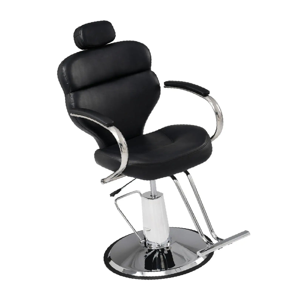 Reclining Barber Chair Heavy Duty Salon Chair Hydraulic Pump Beauty Salon Equipment for Hairdresser Establishment Barbershop