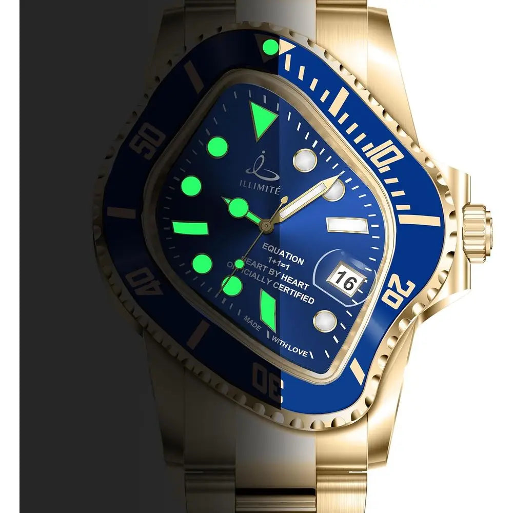 ILLIMITE Melting Automatic Watches or Men Japanese Miyota 8215 Sel-Winding Mechanical Movement Women Watch Waterproo StainlSteel