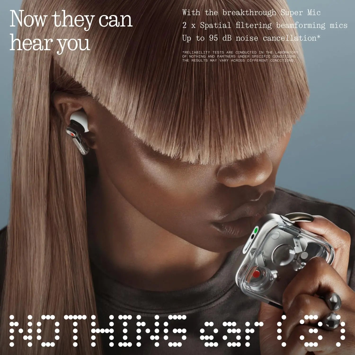 Wireless Earbuds with 45dB Hybrid ANC, Hi-Res Sound, 12mm Bass Boost, Dual Connect for iPhone Android