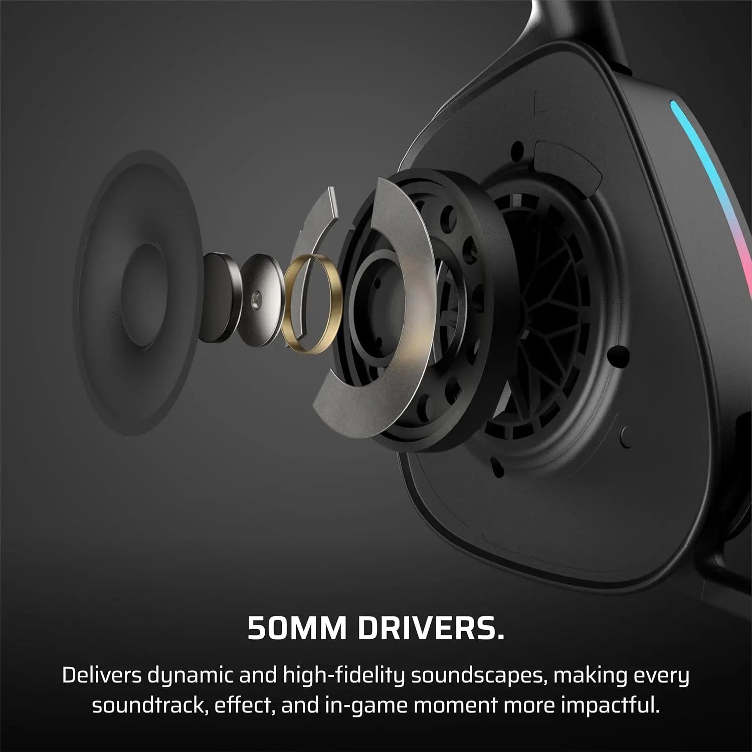 Wireless Gaming Headset with Bluetooth for PC, PS5, PS4, Switch, Mobile – Dolby Atmos, 70 Hr Battery, Dual Wireless
