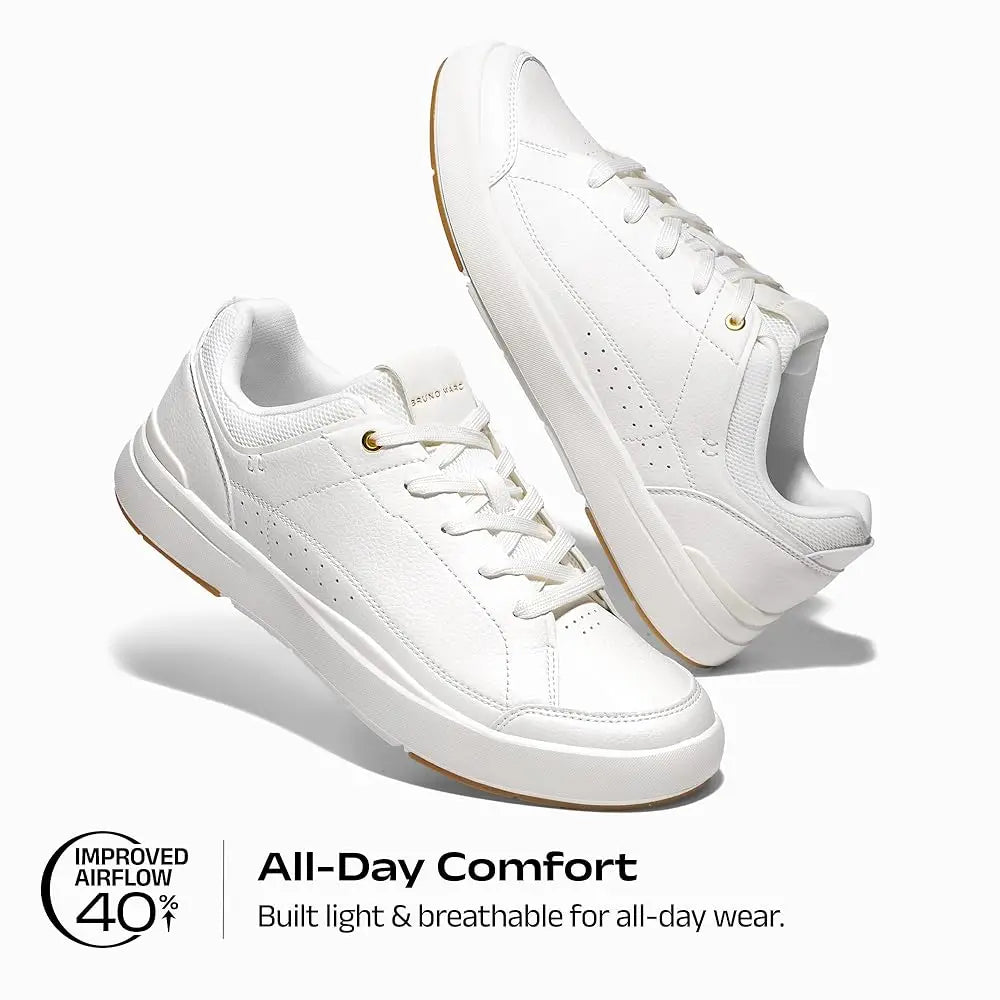 Men's Lightweight Non Slip Casual Dress Fashion Sneakers Tennis Shoes Breathable Comfortable Shoes