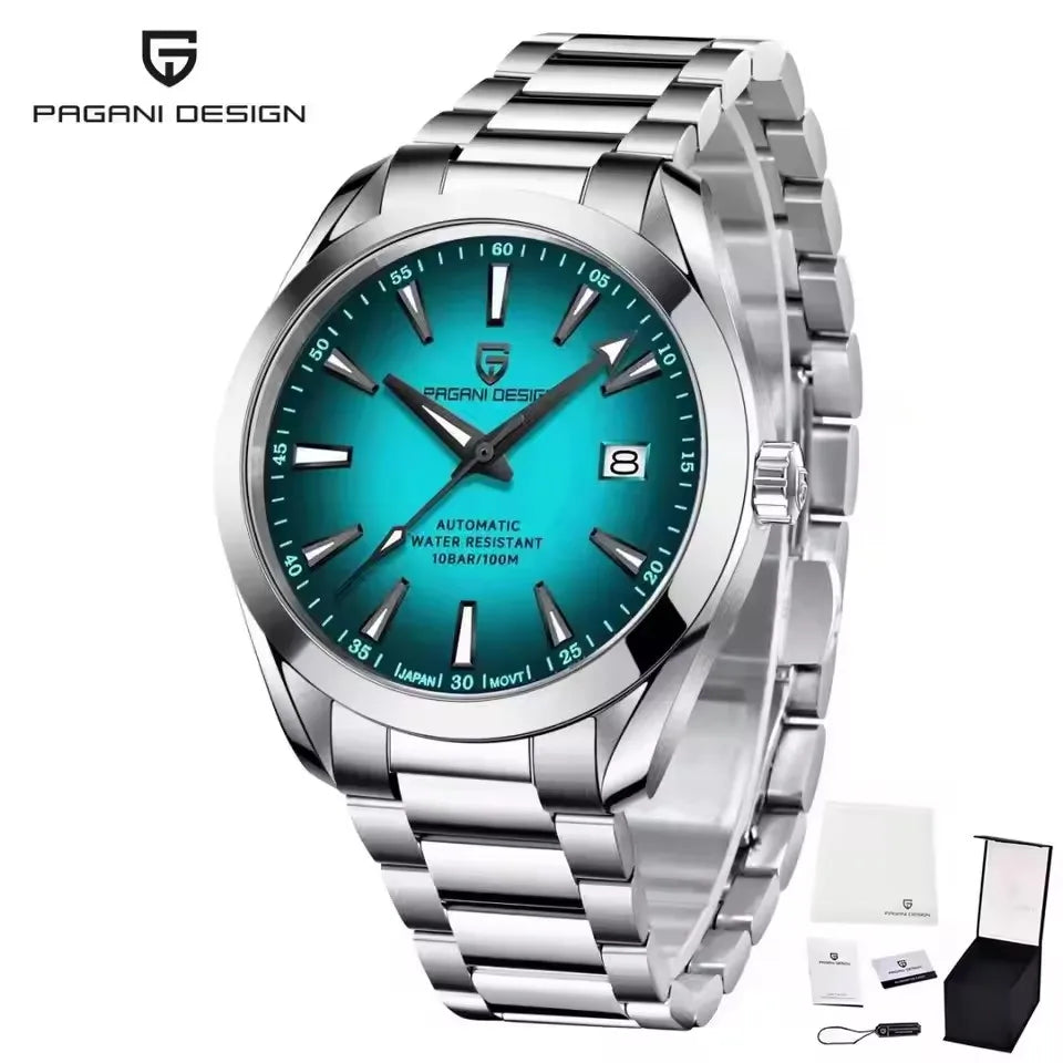 PAGANI DESIGN A150 V2 40MM Luxury Men Sports Watch Sapphire Glass Luminous Stainless Steel Automatic Mechanical Watches for men