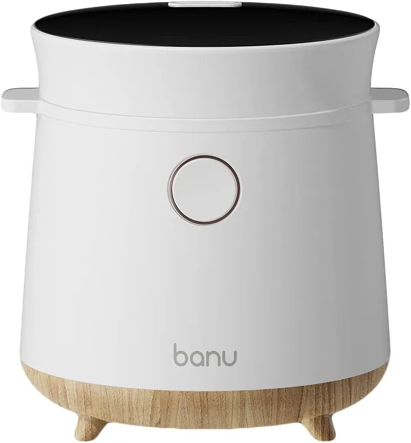 Compact Low Carb Rice Cooker & Steamer with 24H Timer - 3 Cups Capacity