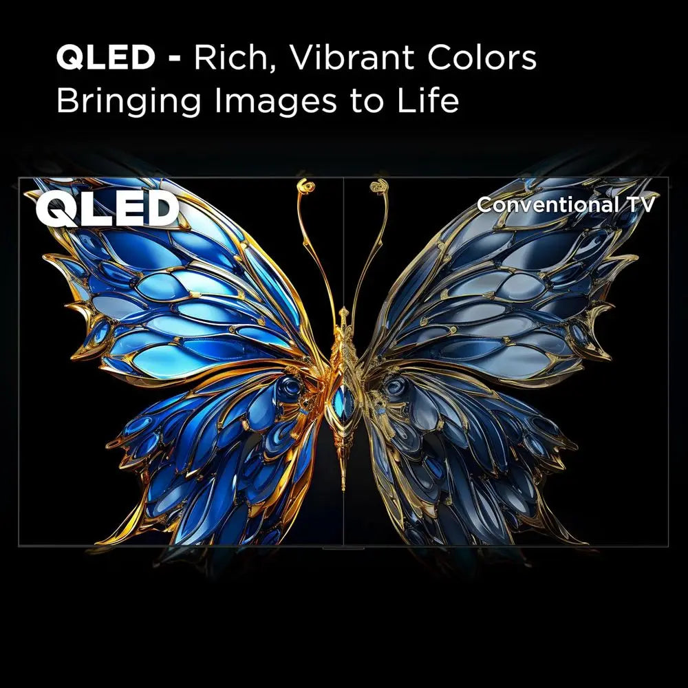 55-Inch Class Q65 QLED 4K Smart TV with ire TV (55Q651, 2024 el), Dolby Vision and Aos, HDR PRO+, Alexa Built-in with Voice Remo