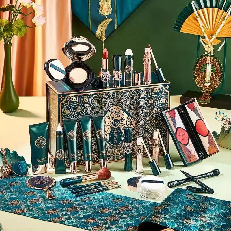 23-piece high-end luxury makeup and skincare gift set, a complete set of skincare, makeup and beauty tools, the best choice as a