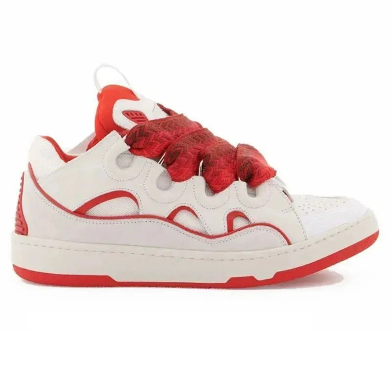 2026 New Couple Retro Dad Shoes Men's Women's Thick Sole High Top Breathable Versatile Platform Sneakers