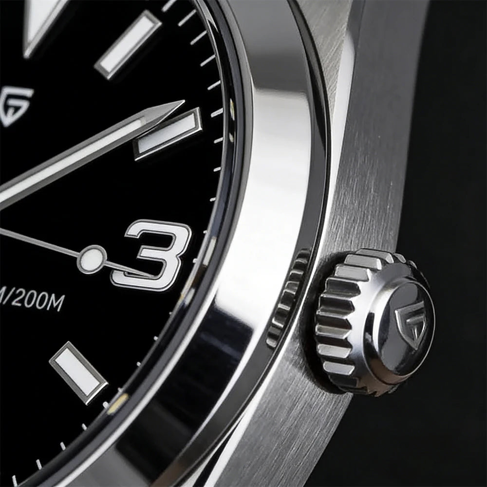 PAGANI DESIGN 40MM Air King Mechanical Automatic Watch AR Coating Sapphire Glass Stainless Steel Men Luxury Sports Watch for men