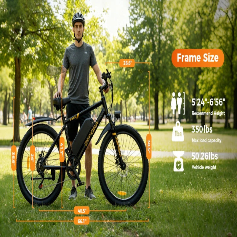 Bike Electric 14 26 Inch 1000w 30-50mph 48v 10ah 15ah 17.5ah Battery Aluminum Alloy,adjustable Front Brake Seat Electric Bicycle