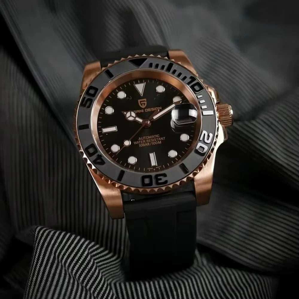 2026 New PAGANI DESIGN luxury V3 Men Mechanical Watch Luxury Sapphire Glass Automatic Watch 40MM Stainless Steel Watch for Men