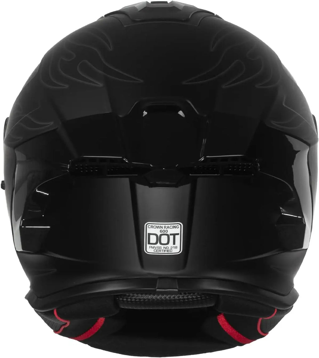 Motorcycle Helmets Full Face Motorcycle Street Bike Helmet DOT Approved Model-LW600