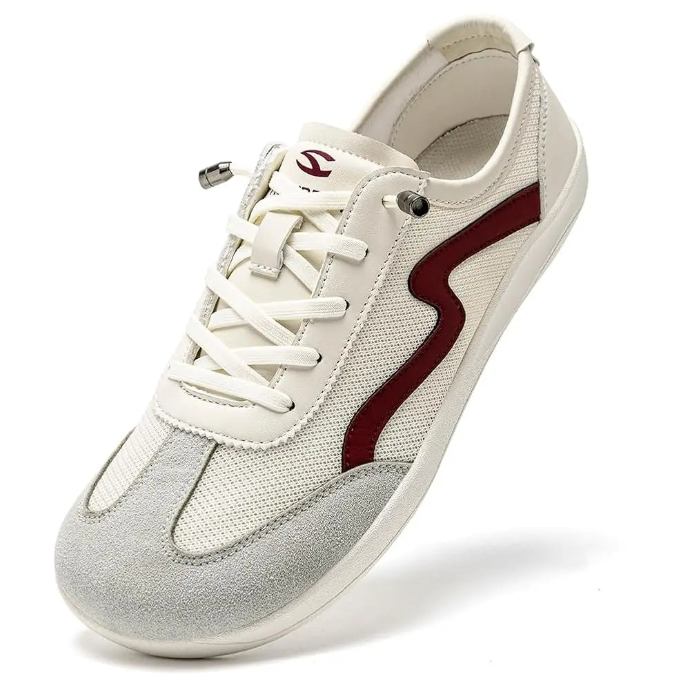 Barefoot Minimalist Shoes Mesh Lightweight Wide Toe Box Slip-on Fashion Sneakers for Womens Mens