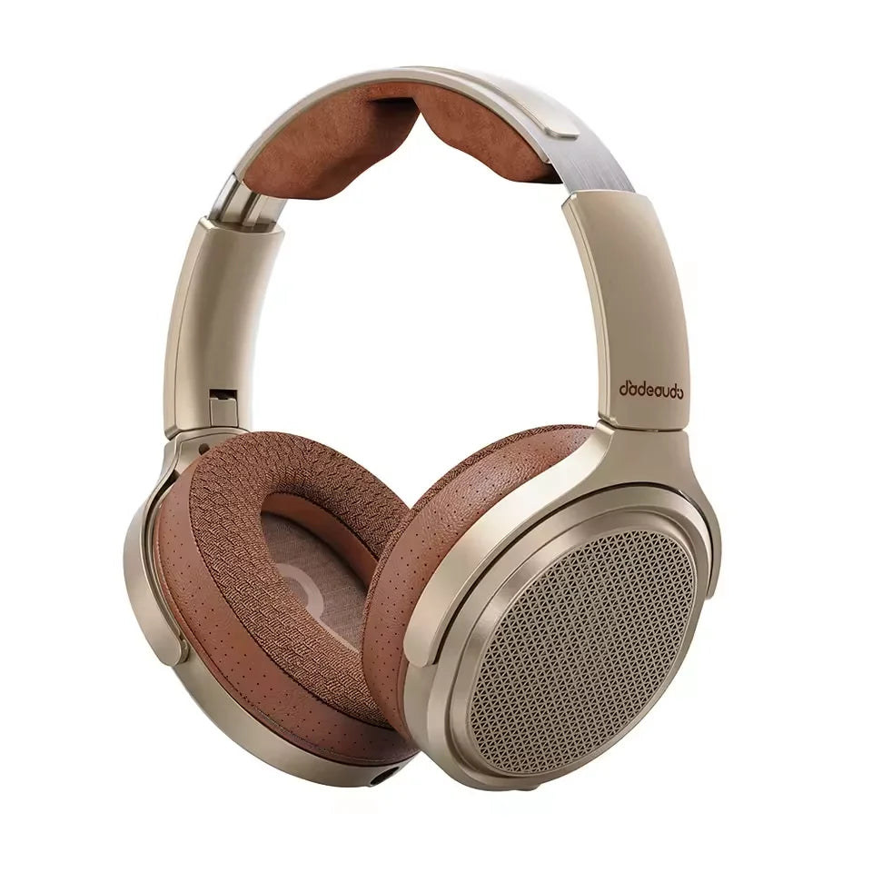 FiiO JT7 Over-Ear Planar Magnetic Audiophile HIFI Headphones with 95x86mm Planar Driver,Adjustable Headband,4.4mm/3.5mm Cable