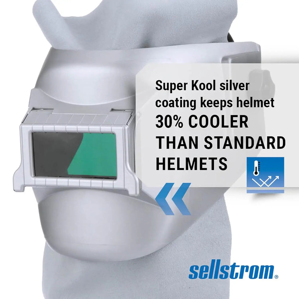 Auto-Darkening Welding Helmet with Solar Power, Wide View Lens for Safety