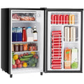 3.2 Cu.Ft Mini Fridge with Freezer Small Refrigerator Adjustable Thermostat Energy-efficient Low Noise Compact Fridge for Bedro