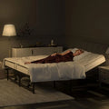 King Size Electric Adjustable Bed Base with Foot Incline, Low-Noise Motor, and Remote Control