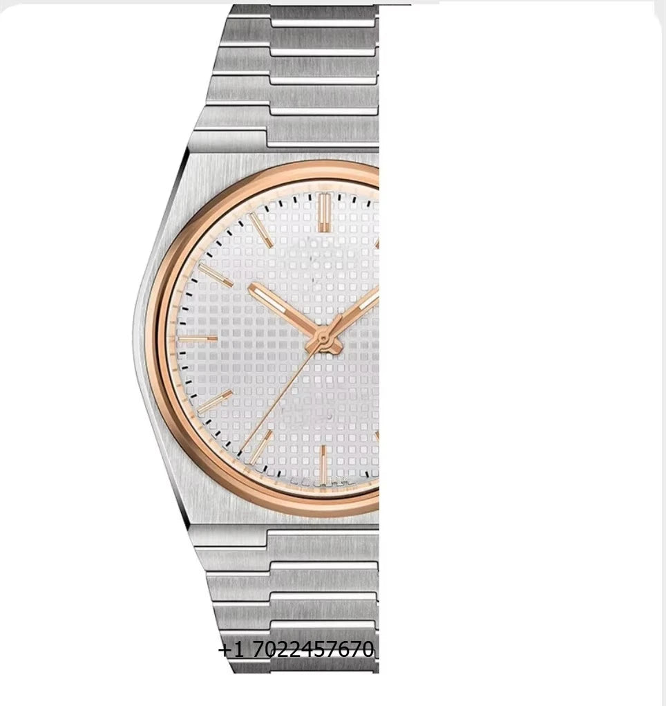 Factory Direct Customized Unisex Stainless Steel Mechanical Wristwatch 40mm Sapphire Crystal Fashion Business Style Waterproof