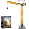 RC Tower Crane Advanced Building Kit for Adults MOC Heavy-Duty Truck Block Sets to Build APP Control Large Engineering Construc
