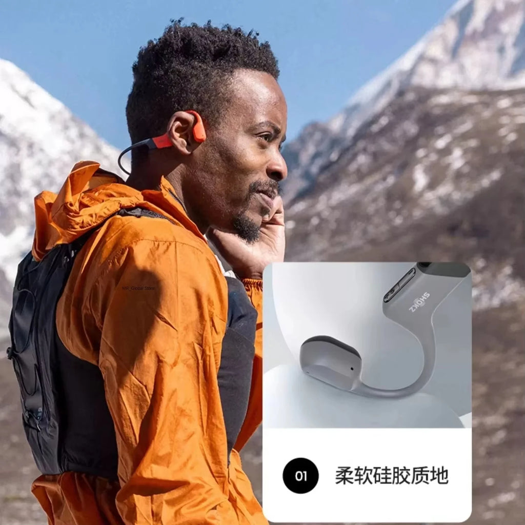 Newest Shokz OpenSwim Pro S710 Bone Conduction Wireless Bluetooth Earphone and MP3 Dual Mode IP68 Waterproof Bluetooth5.4