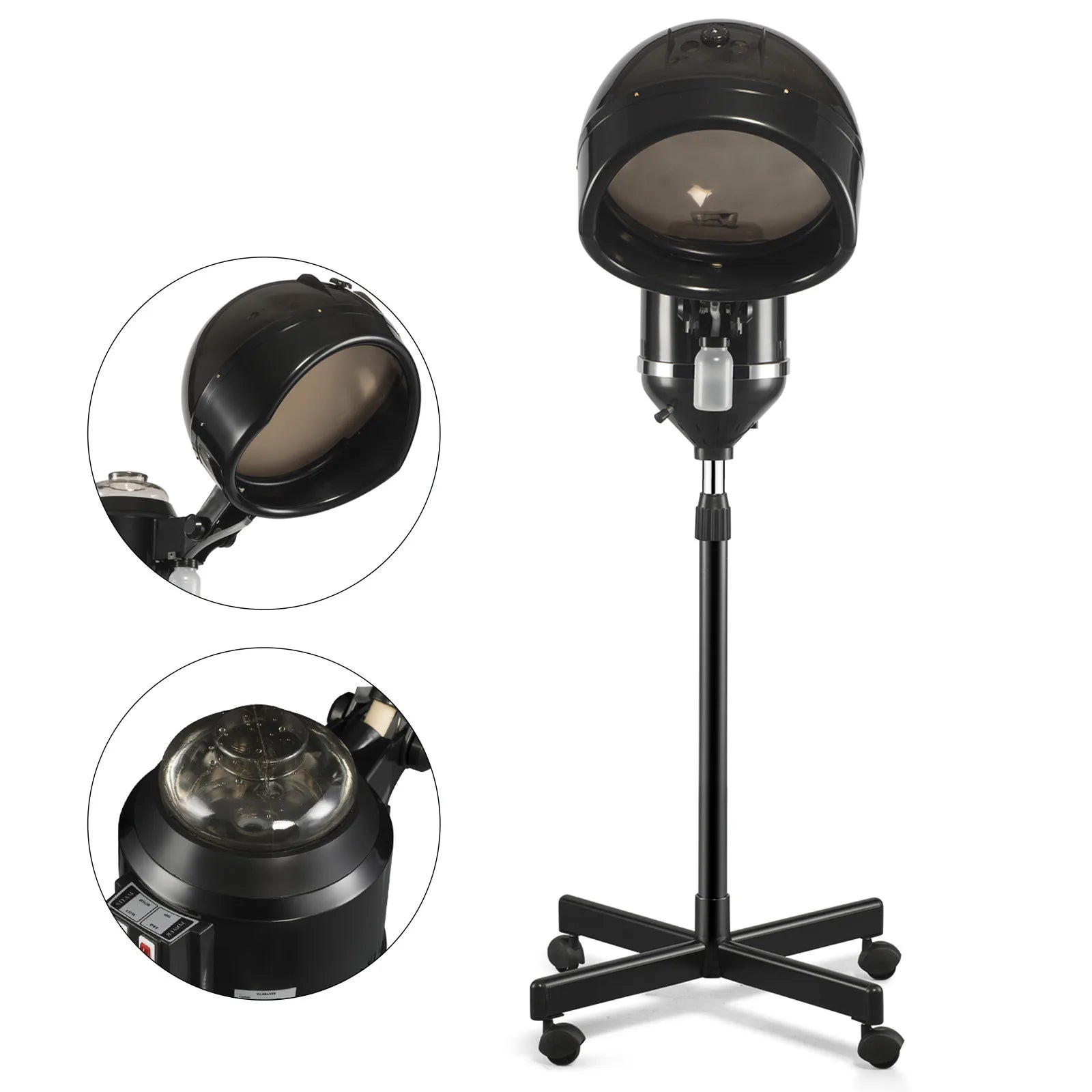 NewProfessional Hair Steamer Hairdressing Care Beauty Salon Hood Color Processor