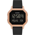 NIXON Siren SS A1211-100m Water Resistant Women's Digital Sport Watch (36mm Watch ace, 18mm-16mm Silicone Band)