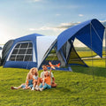 SUV Tent for Camping 6-8 People 10x10ft Car Tents with Screen Porch Awning Easy Set Up SUV Tent Attachment for Camping Outdoors
