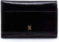 Women's Trifold Leather Wallet with Snap Closure, Compact and Stylish for Daily Use