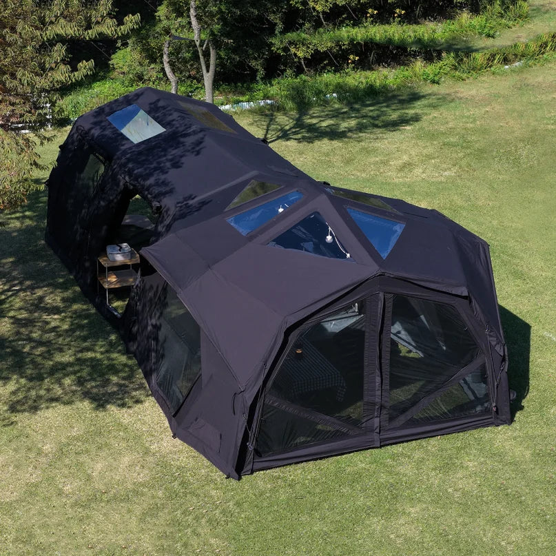 YTYIN Portable Luxury Large Inflatable PVC Tube Type Four-season Tent For Outdoor Camping Party