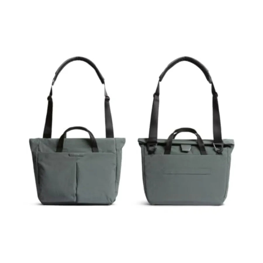 Tokyo Messenger Bag 14 Laptop Professional Commuter Briefcase Everglade Green Lightweight Durable Water-Resistant with USB Char
