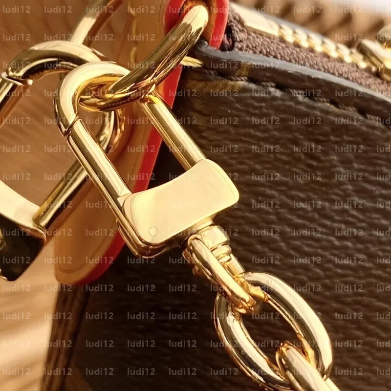 10a Top qua shoulder bag designer handbag high capacity Classic Flower Checked Bag leather shopping bag tote wallet