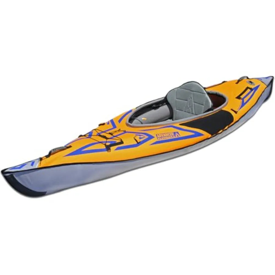 AdvancedFrame Sport Inflatable Kayak Lightweight Day Touring Kayak with Bag and Pump