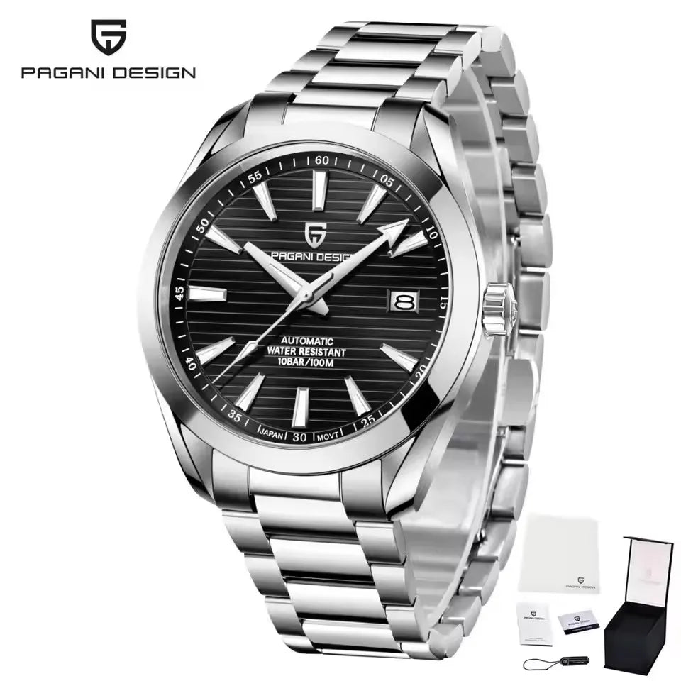 PAGANI DESIGN A150 V2 40MM Luxury Men Sports Watch Sapphire Glass Luminous Stainless Steel Automatic Mechanical Watches for men