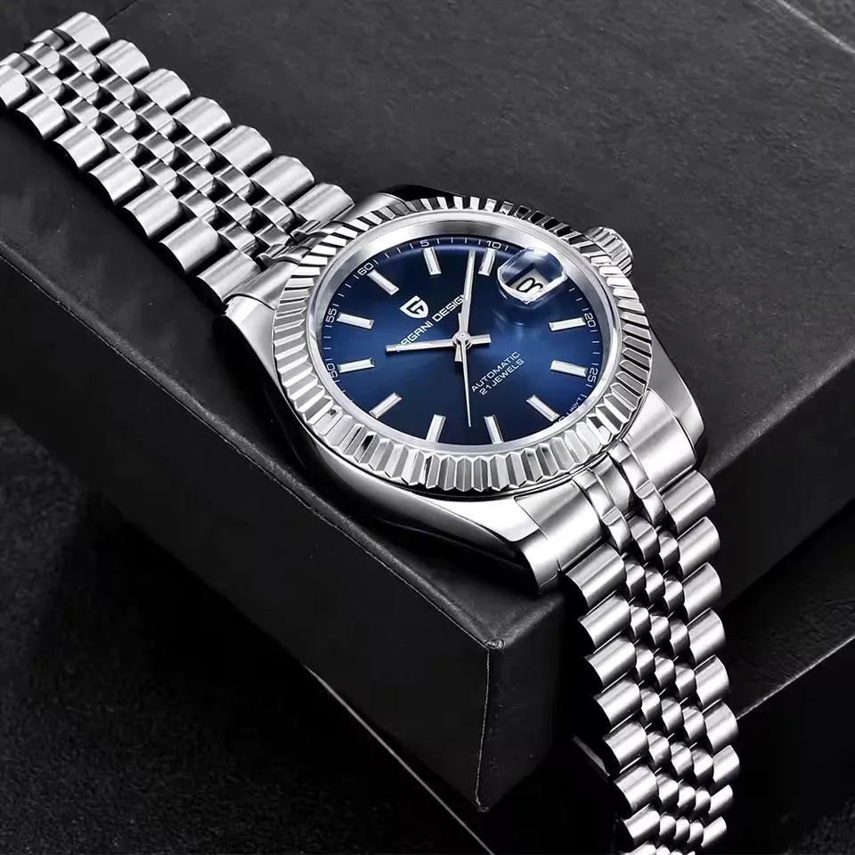PAGANI DESIGN 42MM Log dating Men Watch Top Brand Luxury Automatic Watch Stainless Steel Waterproof Mechanical Watches For Men