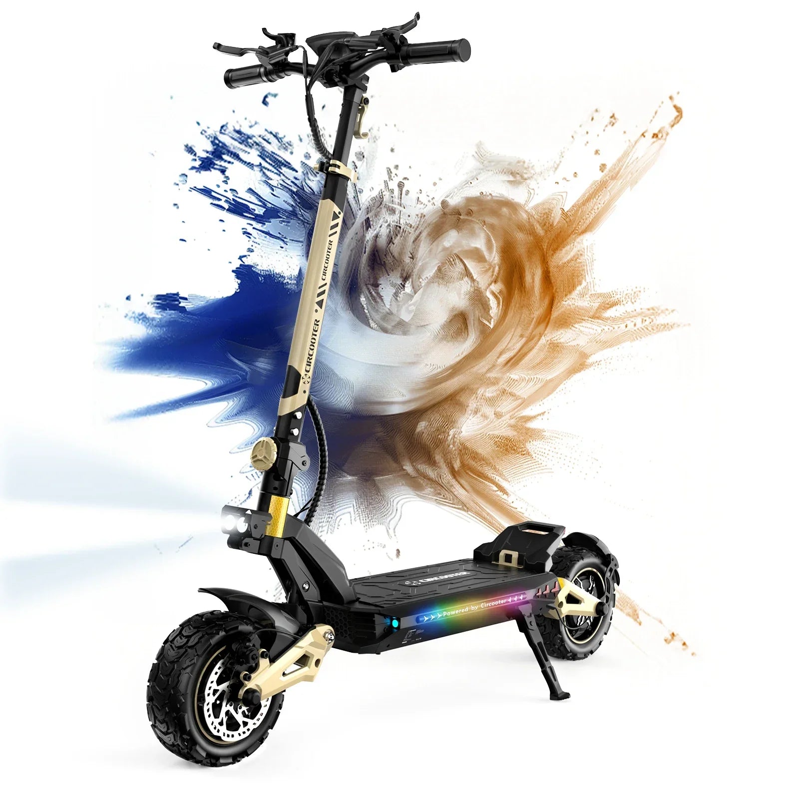 Circooter Cruiser pro adult electric scooter, 2400W motor,48V 20AH folding E-scooter, 11-inch tire, E-off-road scooter