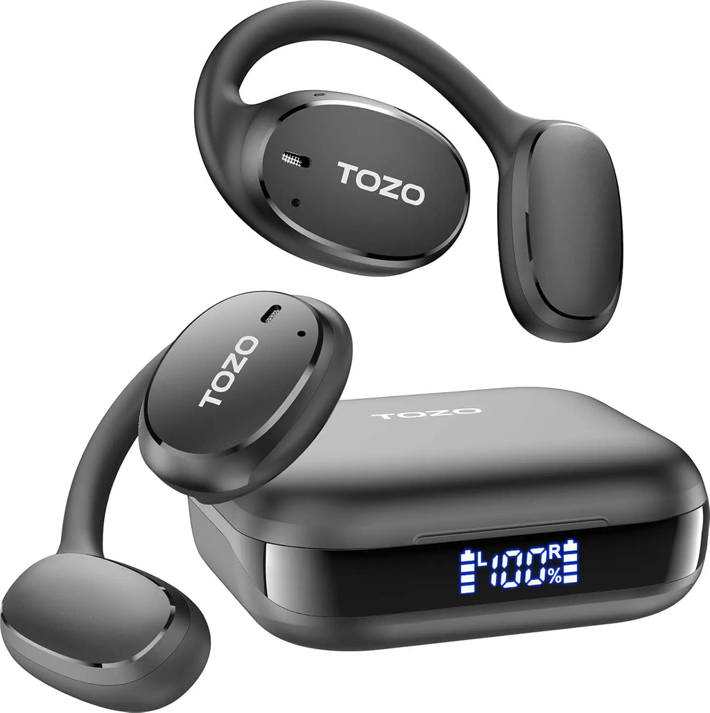 Real-Time AI Translation Earbuds with 80H Playtime, Digital Display, Clear Calls for Travel and Meetings
