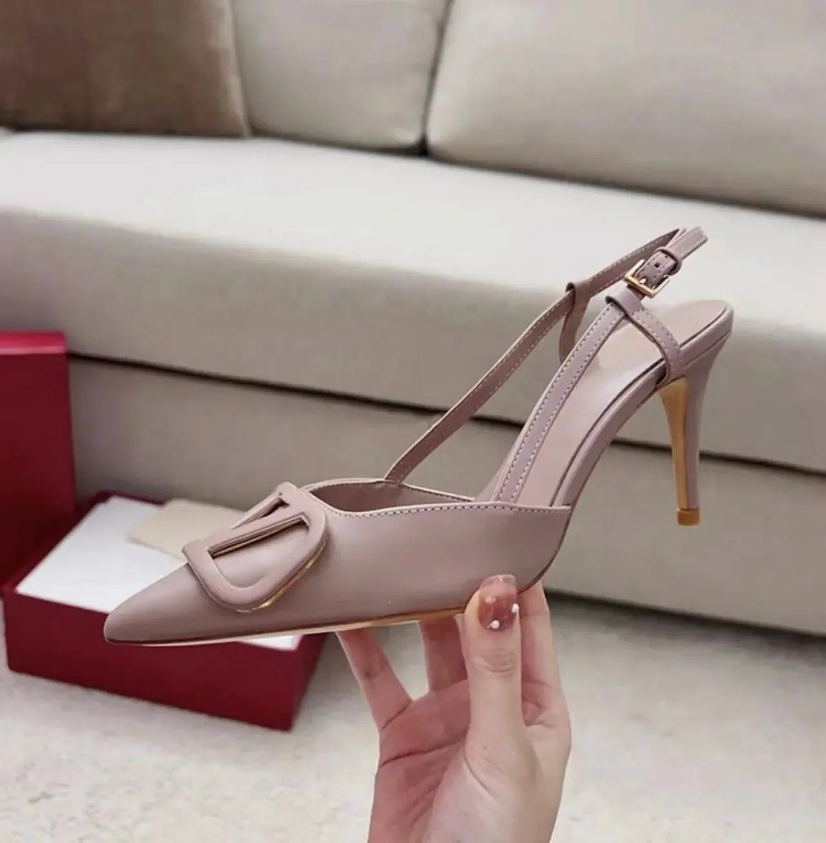 Dress Shoes Designers High Heels Women's CL Pump Platform Peep-toes Sandals Sexy Pointed Toe Red Sole 8cm 10cm 12cm Red Bottoms
