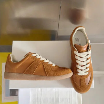 New 2026 German Army Trainer GAT Flat Sole Round Toe Unisex Couples Versatile Fashion Retro Classic Casual Sneakers Board Shoes