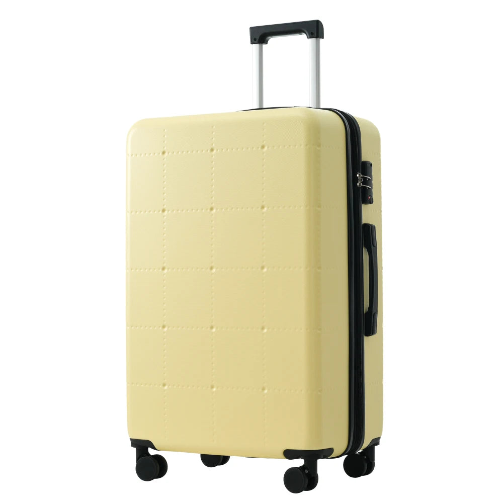 Hardside Expandable 5PCS Luggage Set with Bags 20" Half Opening Carry On USB TSA Lock Double Spinner Wheels 24" 28"