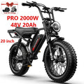 New 2000w Men\'s Electric Mountain Bike,20 26 Inch Free Shipping Certified Ul2849 30-50mph 30-60mile 48v,for Electric Bicycle