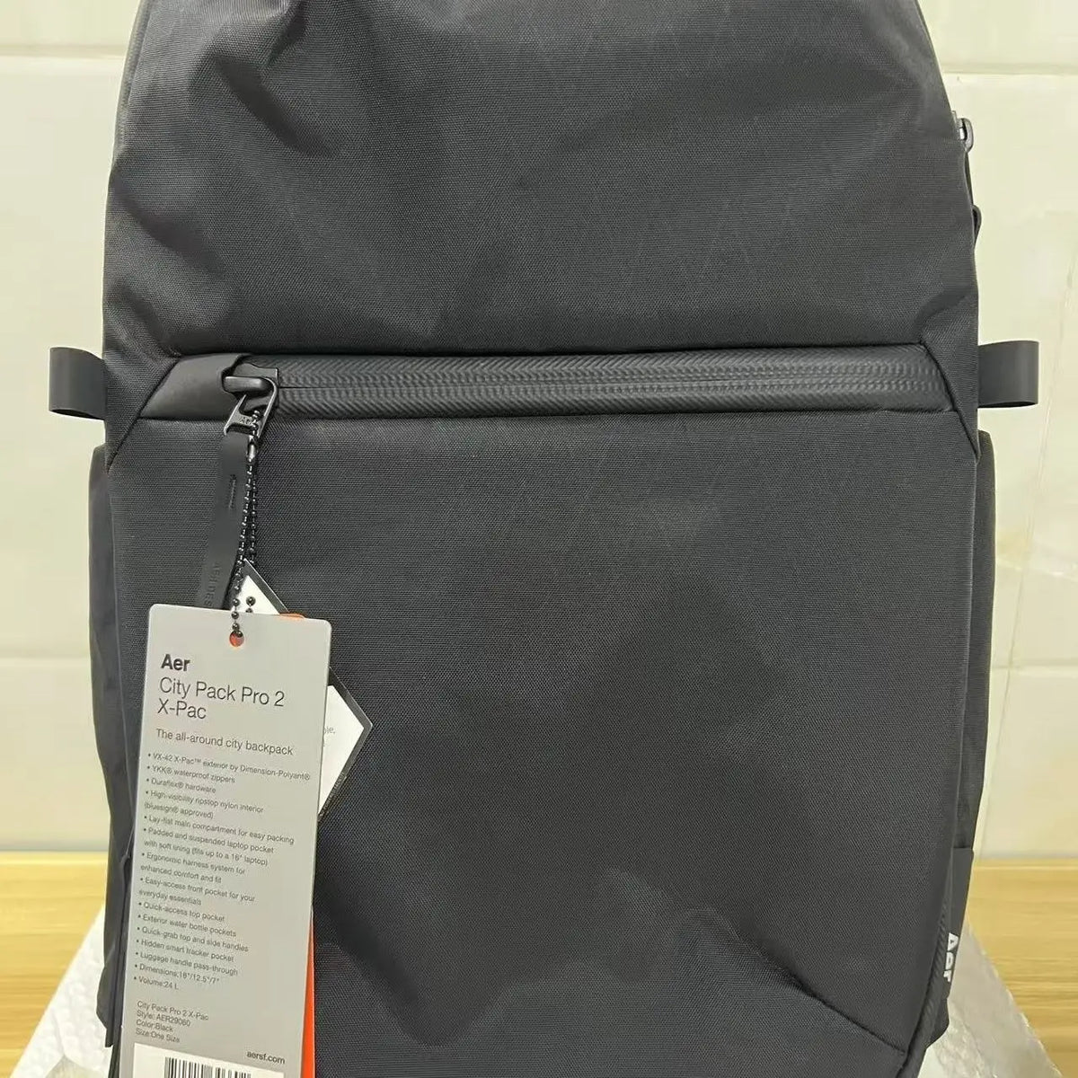 City Pack Pro 2 X-PAC Ballistic Nylon Waterproof Large Unisex Student Casual Commute Backpack Durable Fashion Travel Outdoor