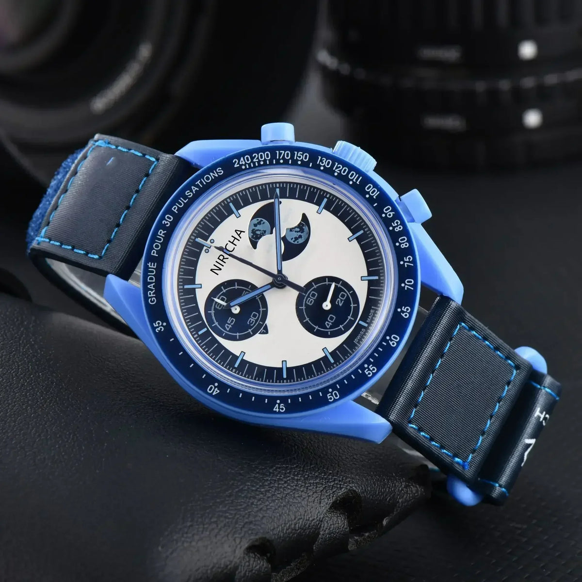 2025 Planet Clocks New Gift Swatch Luxury Brand Watch for Men Ladies Multifunction Business Chronograph Explore Men Watches
