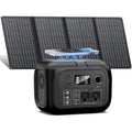 r Powered Generator 300W Peak/70400mAh, 260Wh Portable Power Station with Panels 40W Included, r Generator with AC Outlet 110V o