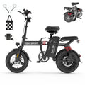 Folding Electric Bike, Electric Bicycle with 48V 14AH Removable Battery, Folding Electric Bike for Adults Teens,14'' Ebike Urban